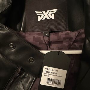 PXG leather jacket never worn